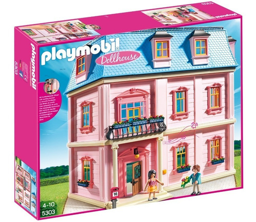 Todobloques Playmobil 5303 Casa De Muñecas. Caja Maltratada