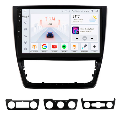 Estreo Carplay 2+32g Para 2009-2014 Skoda Yeti 5l