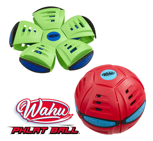 Imagen 5 de 9 de Phlat Ball Pelota Transformable En Frisbee P. Jugar Lanzar