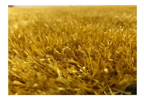 Alfombras Decorativas Mostaza Amarilla Peluda 1.15x1.60mt