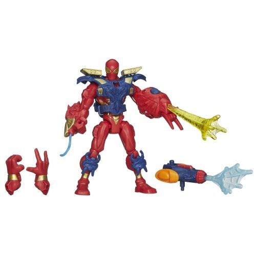 Marvel  Super Hero Mashers Electronic Iron Spider Figure - 