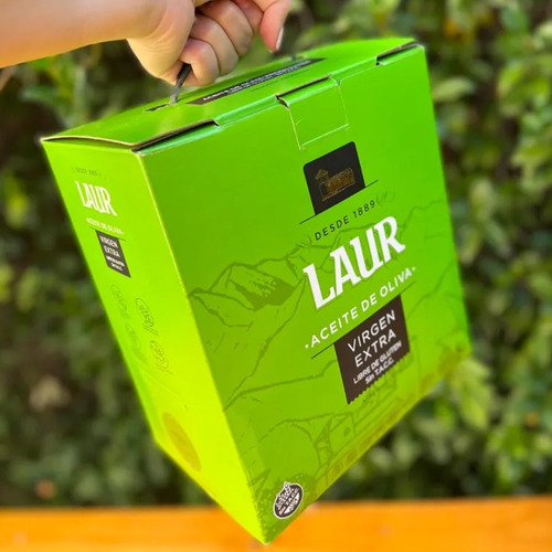 Aceite de oliva virgen Laur clásico en caja