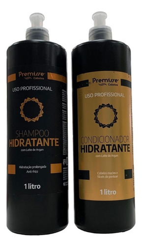 Kit Shampoo + Condicionador Premisse 1l Hidratante