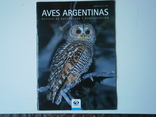 Aves Argentinas Nro 51 Revista De Naturaleza Y Conservación