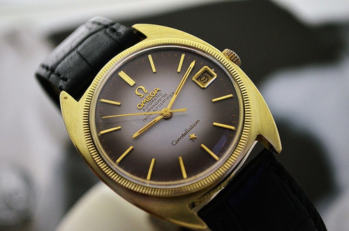 Omega Constellation C Shape - Bi Color - Ref: 168.005- 35mm