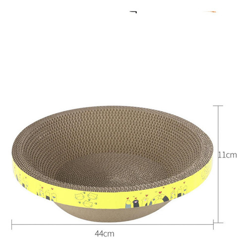 - Rascador Para Gatos En Forma De Cuenco, Protector