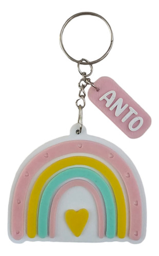 Llaveros Souvenirs 3d Personalizados Con Nombre X 31 Arcoíris