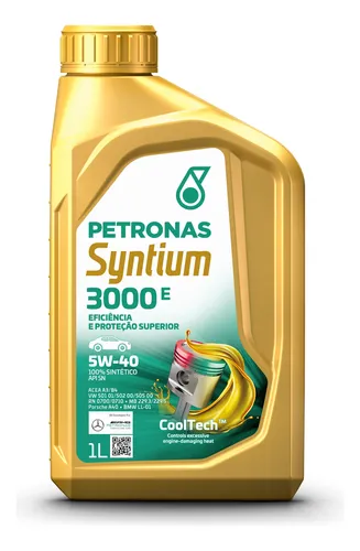 Aceite Motor5w40 Sintetico Petronas Syntium 3000 E Sn 1litro