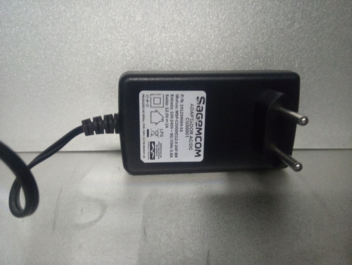 Fonte Sagemcom Original Para Cftv 12v 2amperes Plug P4