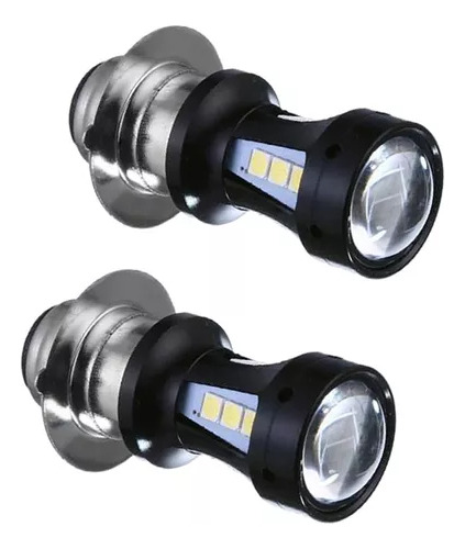 Faros Delanteros Led Angel Eyes H6 Para Motocicleta, 2 Unida