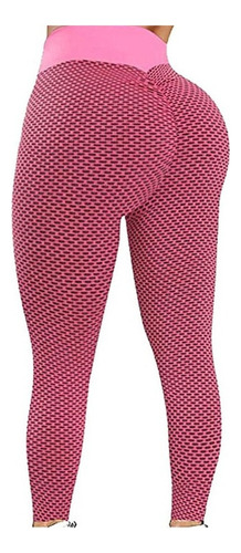 Legging Fitness Cinturón Alto Push Up Para Mujer