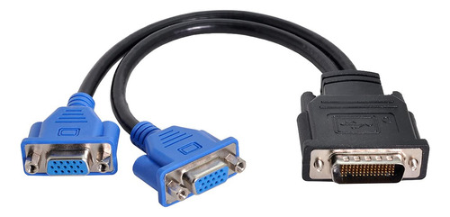 Cablecc Dms-59 Pines Macho A Doble 15 Pines Vga Rgb Hembra S