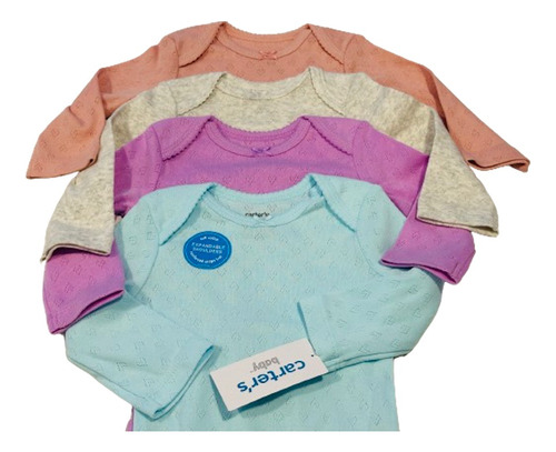 Pack Bodies Bodys Carters 3  Meses Bebas