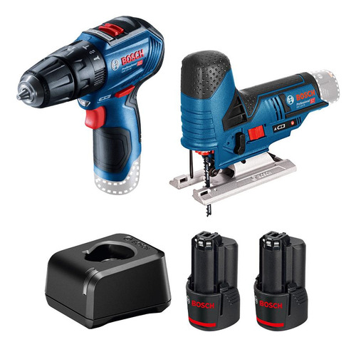 Combo Paga Menos Bosch 12v Taladro + Sierra Caladora