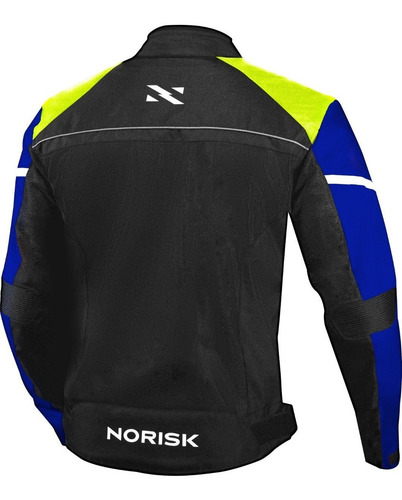 Imagem 6 de 8 de Jaqueta Motociclista Norisk Nr02 Ventilada Com Proteção