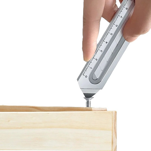 Estilete Profissional 18mm Multifuncional Aço Inox Com Trava