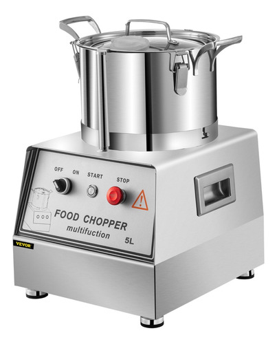 Procesador Picadora De Alimentos Comercial 110v 550w 5 L