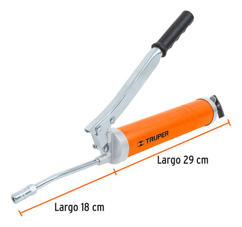 Inyectora De Grasa 14 Oz, 8000 Psi Con Grip Antiderrapante