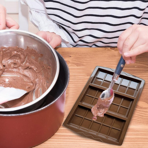 Molde De Silicona Para Chocolate Molde Para Hacer Barras De