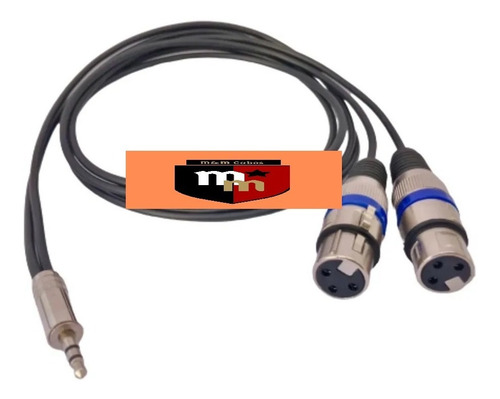 Cabo Y P2 St 2 Xlr Fêmea Celular Notebok A Mesa De Som 10m