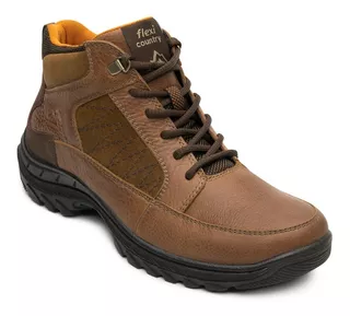 Bota Flexi Country Hombre Outdoor Estilo 66518 Tan Original