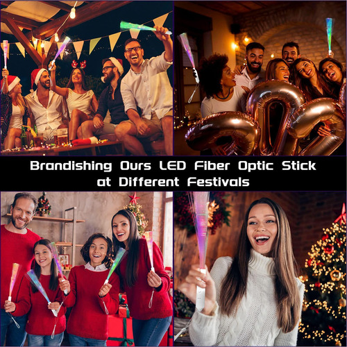 De Fibra Óptica Led De Luces De Fibra Óptica De 12 Pi