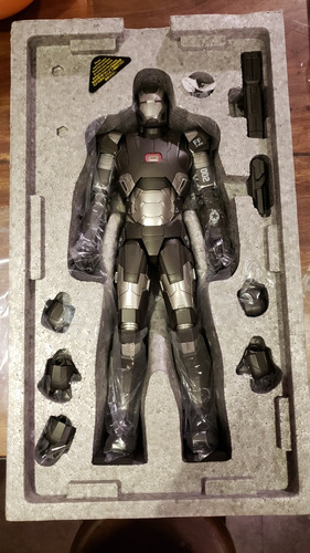 War Machine Iron Man 3 Hot Toys, Edicion Limitada Diecast