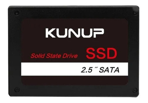 Disco sólido interno Kunup K168-120GB 120GB preto