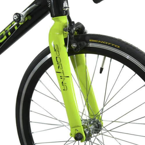 Bicicleta Benotto Ruta Sportina R20 14v Cuadro De Aluminio Color Negro Tamaño del cuadro Único