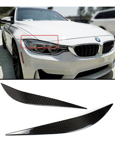 Cuztom Tuning Adapta Bmw Fibra Carbono Para Faro Par