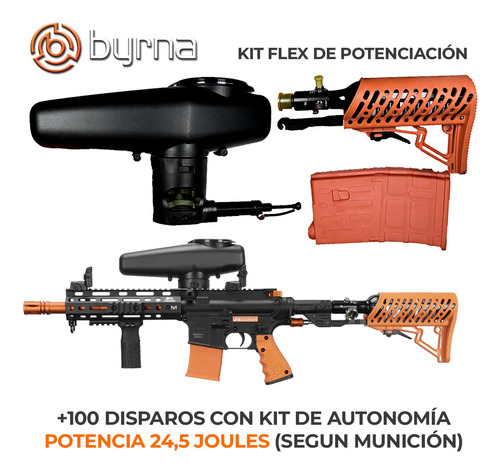 Rifle Disuasivo Pcp Co2 Anti Saqueo Byrna Mission 4