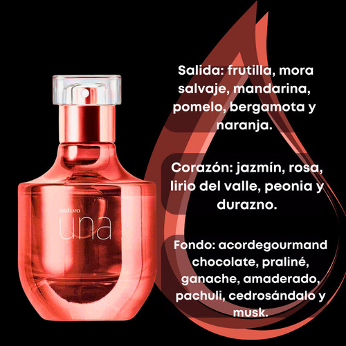 Natura Perfume Mujer Una Clasico Eau De Parfum 50 Ml