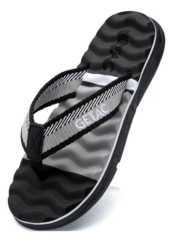 comprar Chanclas Sandalias Hombre Mezclilla Masaje Pata De Gallo