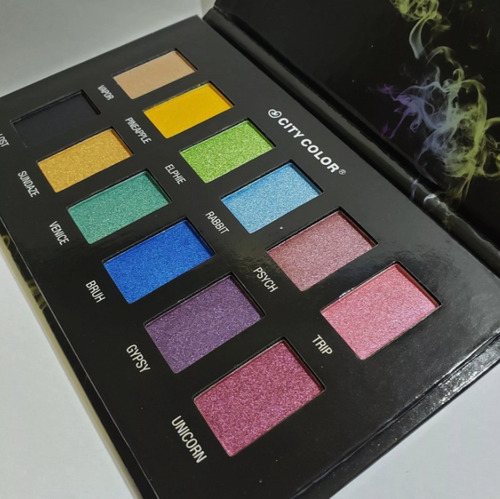 City Color ® Hypnotic Palette 12 Sombras Maquillaje Mujer