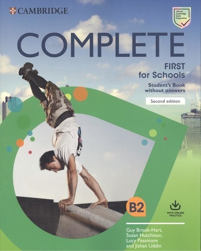 Libro Complete First For Schools.(student's Book-key+online 