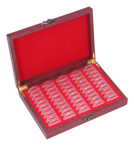 Cápsula De Monedas Soporte De Monedas De Madera Compuesta
