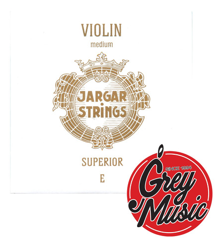 Cuerda Suelta Para Violin Jargar Superior Primera 1 Mi E