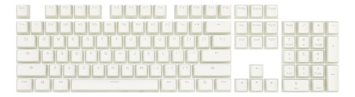 Redragon A130w Keycaps Scarab White (inglés) Cherry Mx Color del teclado Blanco Idioma Inglés