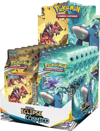 Cartas Pokémon Lendários Groudon + Kyogre