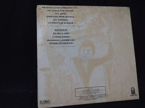 Ricardo Ceratto Me Estoy Acostumbran Vinilo,lp,acetato,vinyl (Usado)