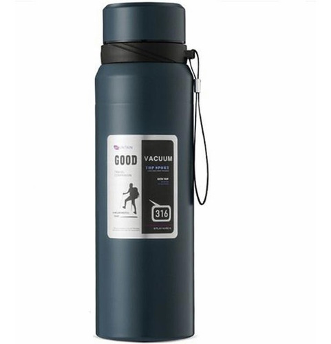 Termo Deportivo De Acero Inoxidable Para Hombre 1000ml