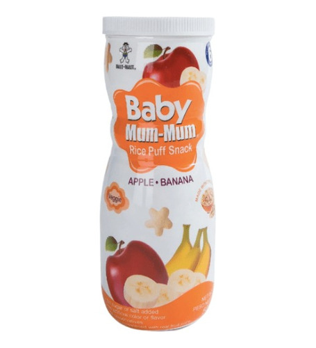 Baby Mum-mum Cereal De Arroz Sabor Manzana Y Plátano 50 Gr 