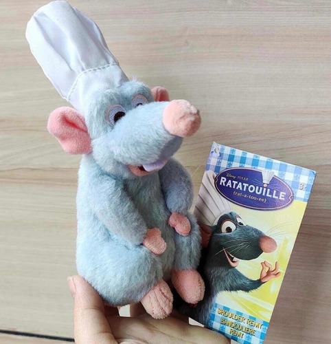 Chef Remy Ratatouille Peluche Magnético Hombro Disney