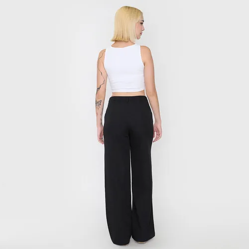 Pantalón Mujer Sastrero Negro Corona