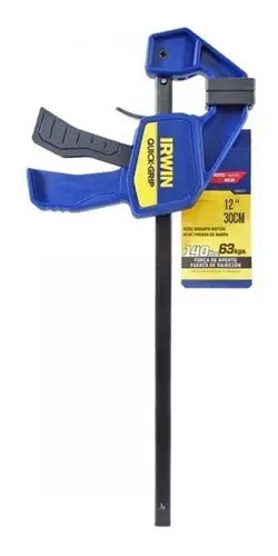 Grampo Aperto Rápido Mini Quick-grip 12 63kg 2006022 Irwin