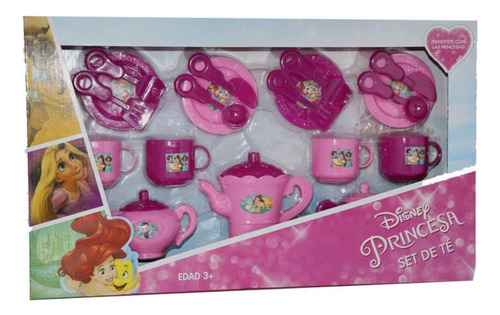 Set De Té Juguete Niña Disney Princesas 19 Accesorios