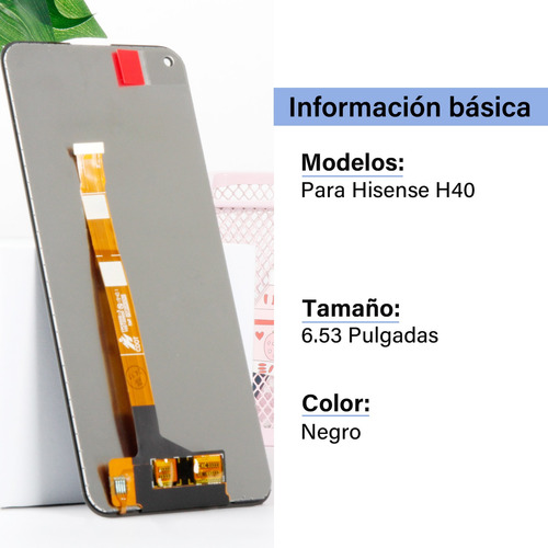 Pantalla Táctil Display Lcd Para Hisense H40 Hlte321e