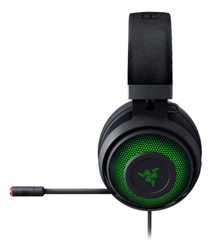 Imagen 2 de 9 de Auriculares gamer Razer Kraken Ultimate negro con luz rgb LED