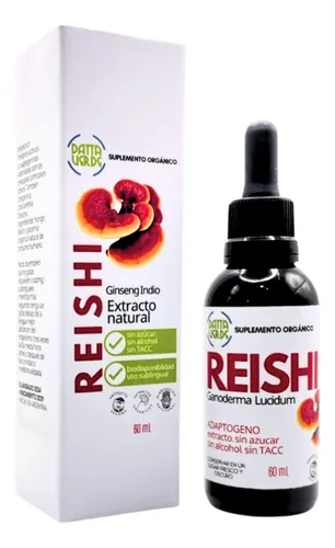 Extracto Hongo Reishi. Ganoderma Lucidum.