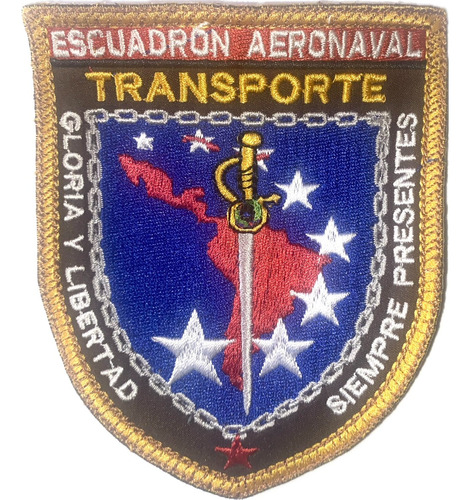 Parche Escuadron Aeronaval Transporte Armada De Venezuela